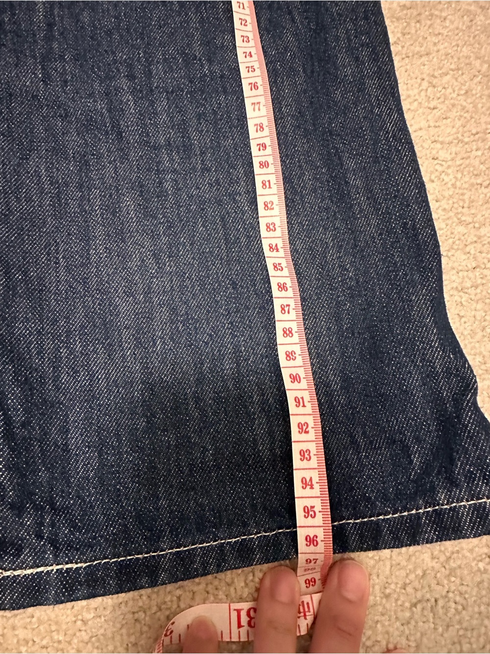 Levi's Women's Dark Blue Boyfriend Jeans - Picture 10 of 12